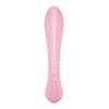 Satisfyer Triple Oh Pink Вибратор Электрический Массажер 2в1 Клиторальная Точка G Одновременная Стимуляция Клиторальный Оргазм Средний Оргазм Две Точки Пытки 2WAY