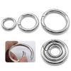 Zinc O-ring Keyring  Snap Hook Alloy Carabiner Hiking Clip  Buckle