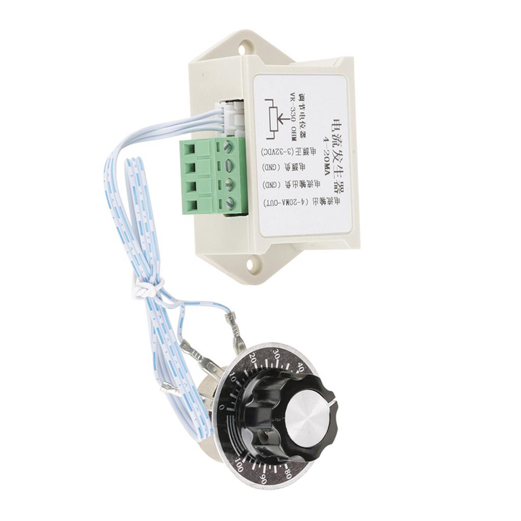 4-20mA Signal Generator   Power Source Module 3.3-30V   Input for PLC Frequency Converter Servo