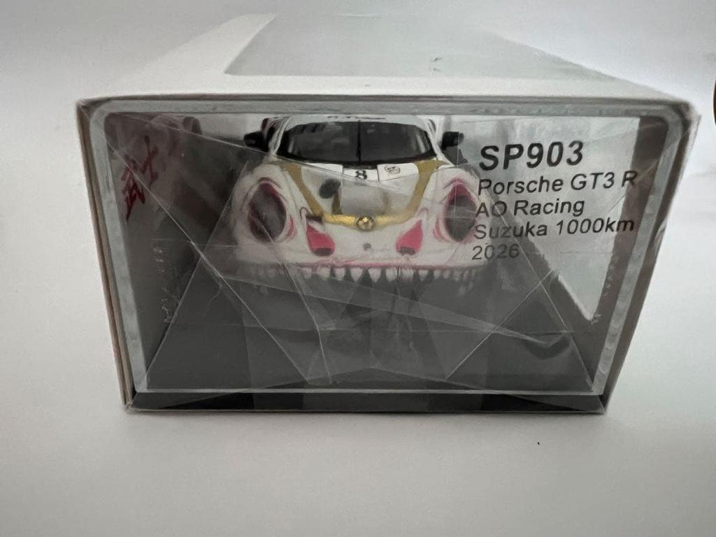 AO Racing Porsche GT3 1 43 Spark Model Car Suzuka Exclusive 2026 Japan