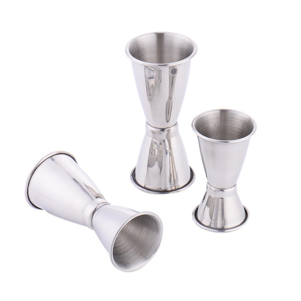 Rolled Cup Edge Cocktail Jigger 15/30 25/50 20/40ml Ounce Cup Bartender