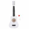 21-inch Small Acoustic Guitar for Beginners 6-String Wooden Guitar White