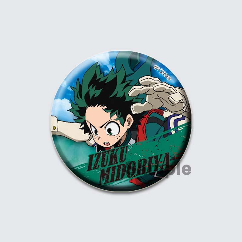 32/44/58 мм аниме значок Моя геройская академия Мидория Изуку/Бакуго Катсуки/Тодороки Шото мультфильм брошь булавки рюкзак одежда аксессуары подарок