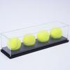 Transparents Acrylic Baseball Display Case with Sun Protecting and Easy Assembly for Softball Golf Ball Collectibles