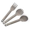Кемпинг Spork Spoon Fork Set Ti Tableware Многоразовые столовые приборы для кемпинга