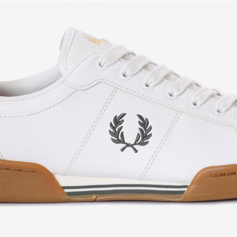 Fred Perry Унисекс Кроссовки 23fw B722 Кожаные