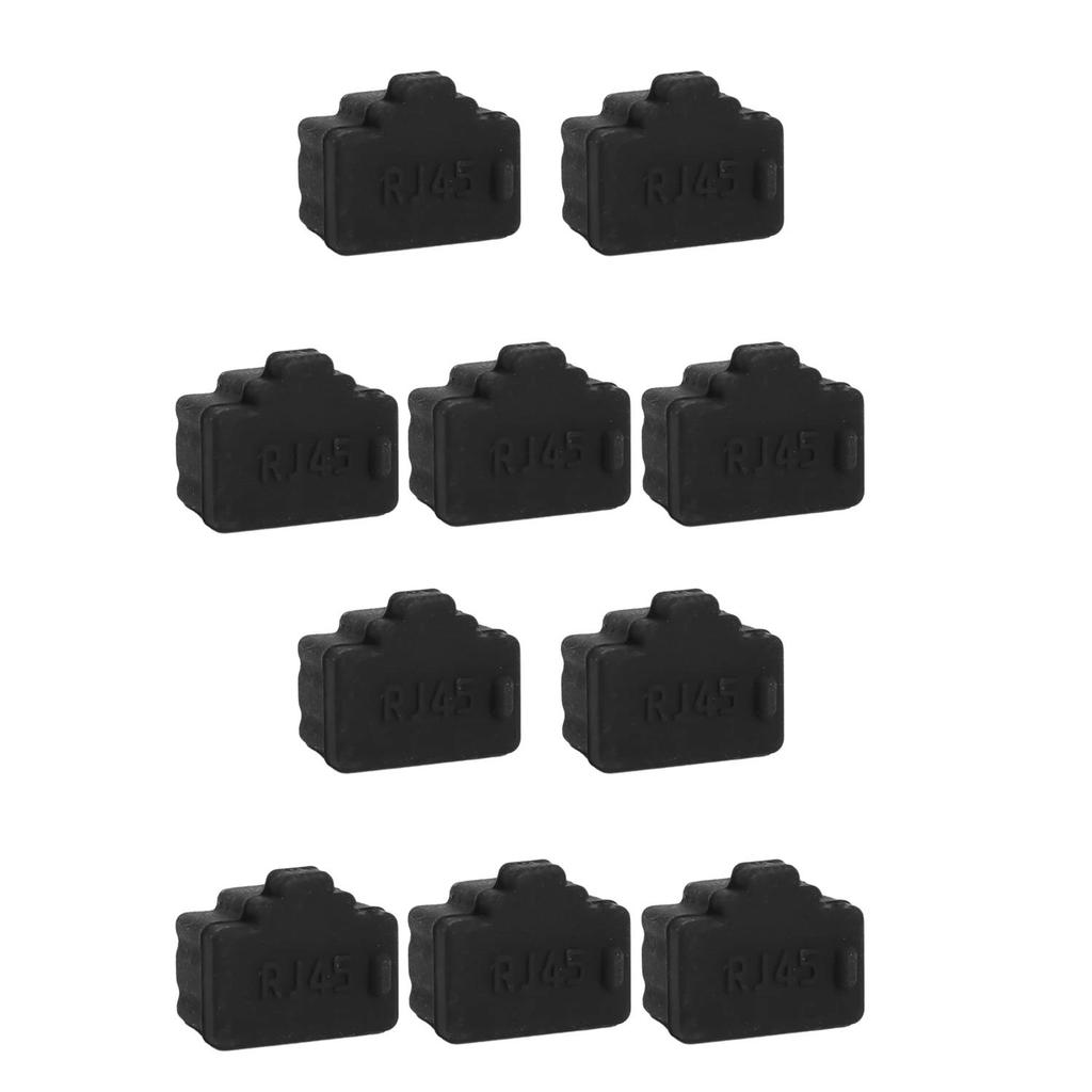 RJ45 Dustplugs Ethernet Hub Port RJ45 Anti Dust Cover Cap Protector Plug Silicone Stopper for Computer Router Switch Female Port2