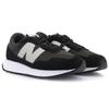 New Balance 237 Черные Серебряные Женские Кроссовки Серебристый-Металлик WS237CC