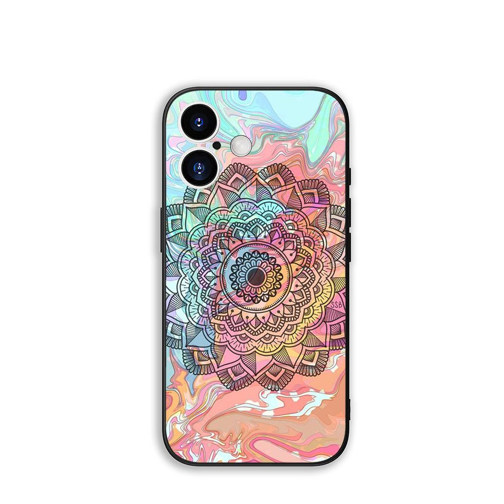 Floral Paisley Texture Mandala Flower Case for Motorola Moto Edge 70 60 Fusion 40 NEO Pro G Stylus G56 G96 G71 G73 G52 G42 G51