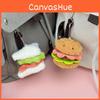 Cute Cake Cherry Burger Three Names Hot Dog Plush Toy Pendant For Decor Bag