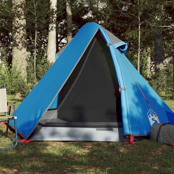 VidaXL Tente de Camping 2 Personnes, Tente d'Ombrage avec Sac de Transport, Auvent Portable avec Parois Latérales pour 94320