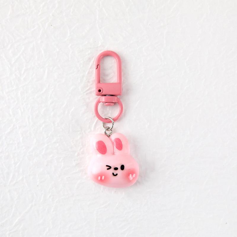 Милый мультяшный брелок для ключей с животными, кулон для женщин и мужчин, креативный кавайный брелок для пары, сумка, кулон, украшения, игрушки, подарки