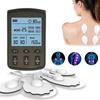 Dual Output TENS Pulse Massage 25 Modes EMS Micro Current Meridian Shoulder Cervical Body Massage Muscle Stimulation Pain Relief