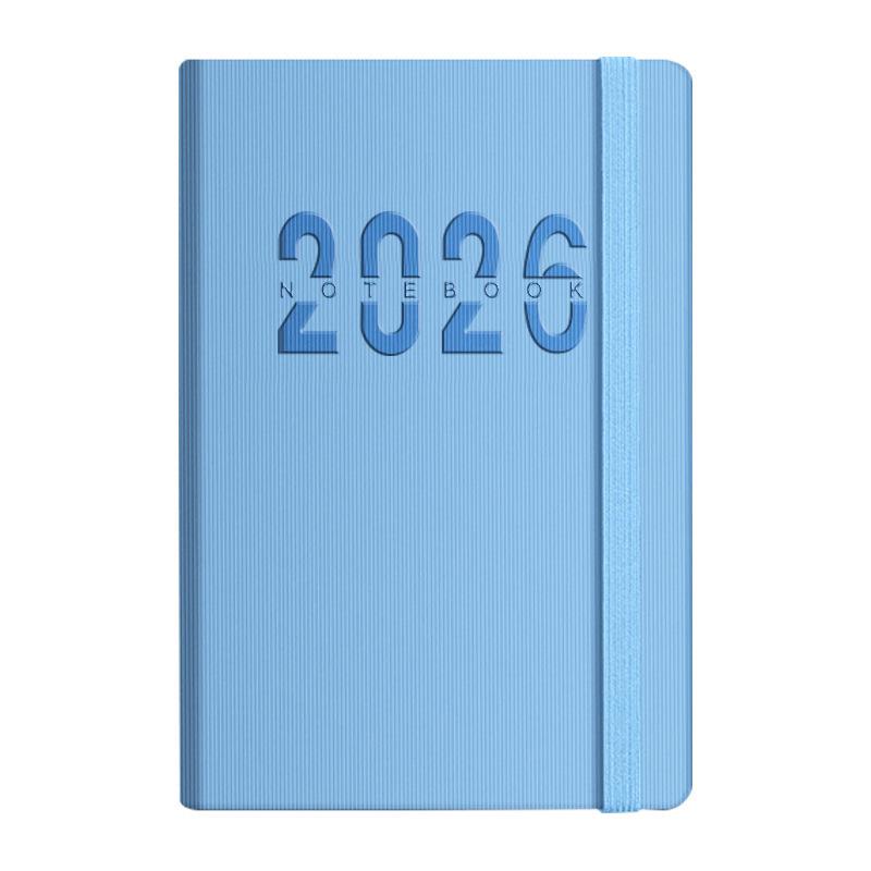 Ежедневник на 2026 год: Одностраничный ежедневник на каждый день для управления временем и заметок.