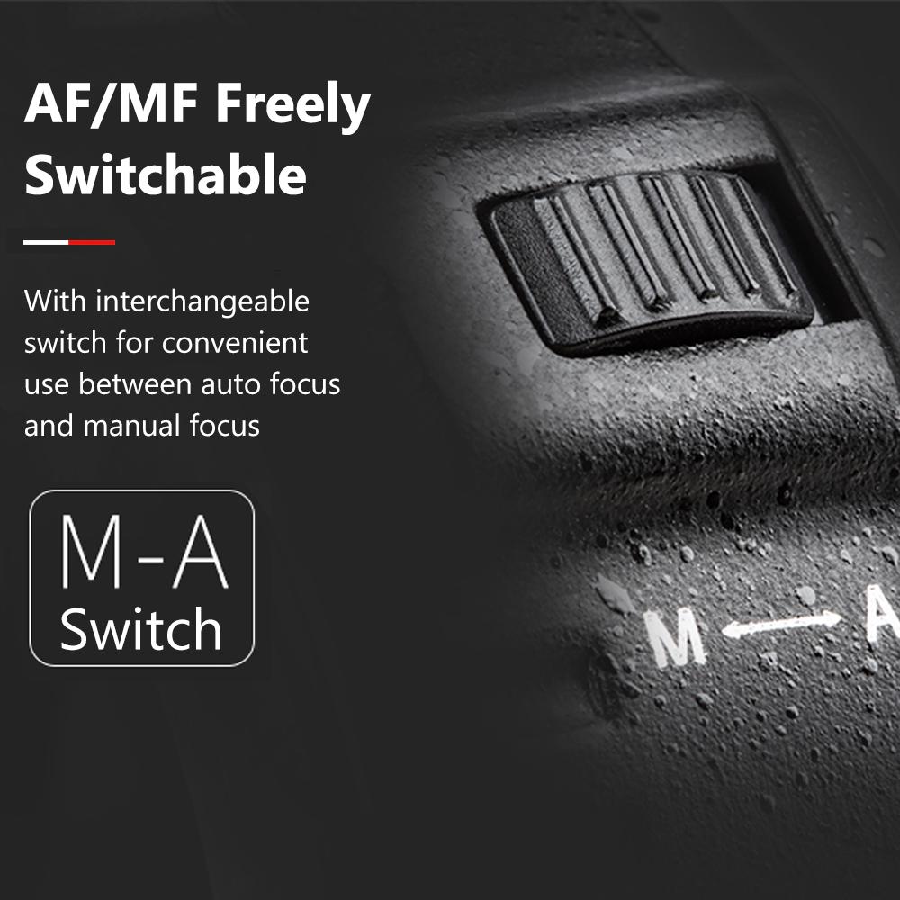 Адаптер для крепления объектива с автофокусом Viltrox NF-M1, поддержка передачи VR EXIF, совместимый с Nikon F