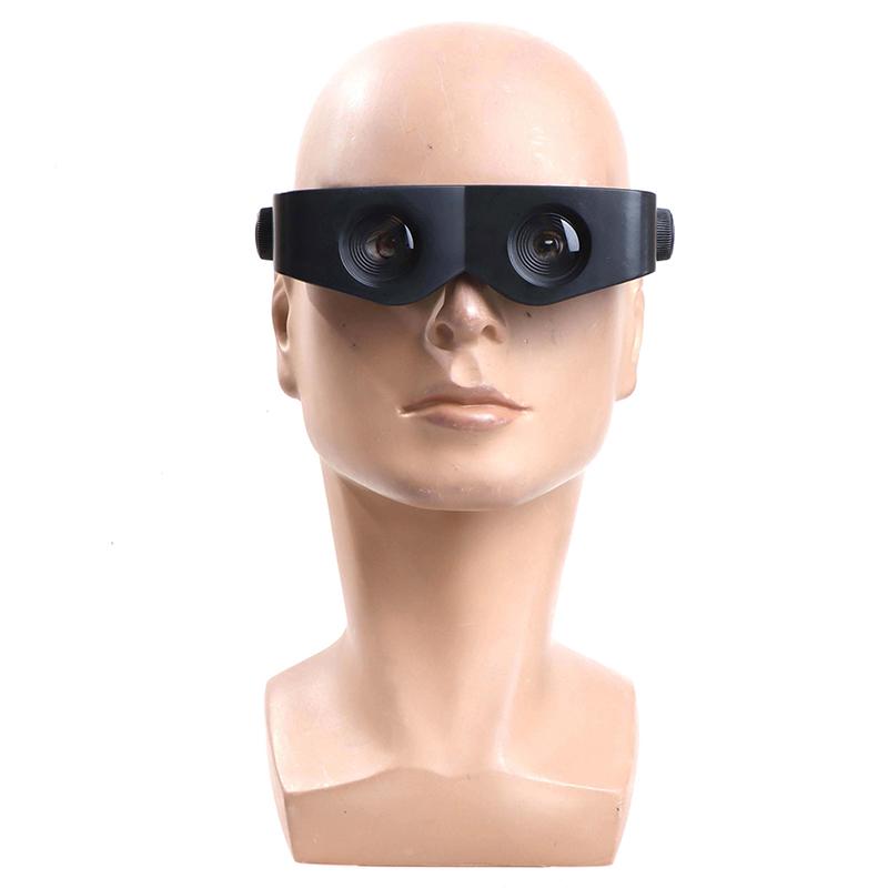 Portable Glasses Style Telescope Magnifier Binoculars For Fishing Hiking Concert