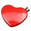 Фляжка в форме сердца Love Heart Shape 4-5 унций, фляжка в форме красного сердца с бананом, креативная маленькая бутыль в форме губ