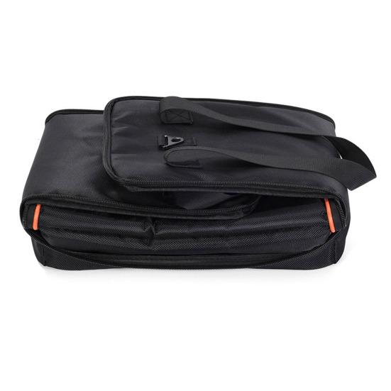 Сумка для переноски колонки Портативная сумка-тоут для колонки с плечевым ремнем Дорожная сумка для JBL Partybox Encore2 Дополнительные карманы для микрофона, зарядного кабеля