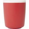 Glass "Lilio" 310 ml ceramic mug Red