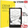 1-5 шт. для электронной книги XTEINK X3 Матовый и HD и с защитой от синего света Прозрачная защитная пленка для экрана Защитные пленки от царапин Мягкие ПЭТ Антибликовые