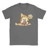 Унисекс Футболка Cookies Run Kingdom Чисто Ванильное Печенье Crazy Tees Короткий Рукав Круглый Вырез Хлопок Одежда для Вечеринки