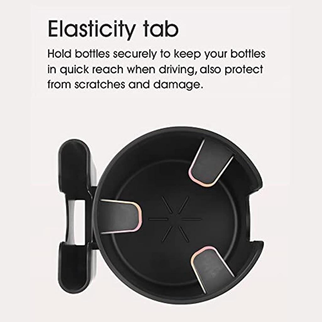 Держатель для детской бутылочки с молоком Расширяемый автомобильный держатель для чашки 2-в-1 Держатель для напитков Держатель для телефона