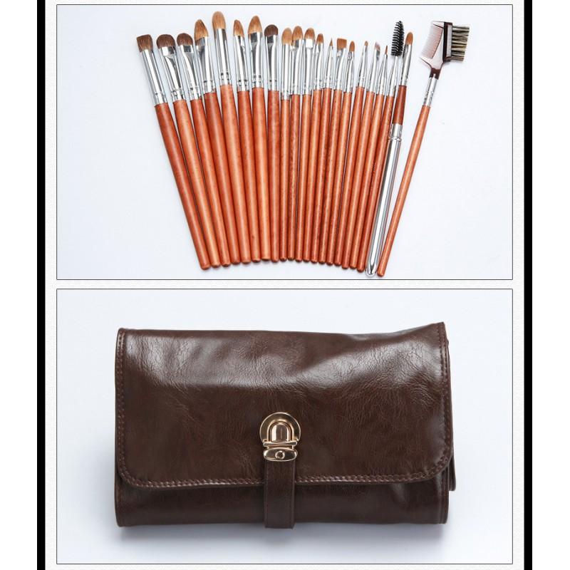 28pcs Professional Makeup Brushes Set Soft Bristle Portable Cosmetic Eyeshadow Powder Blending