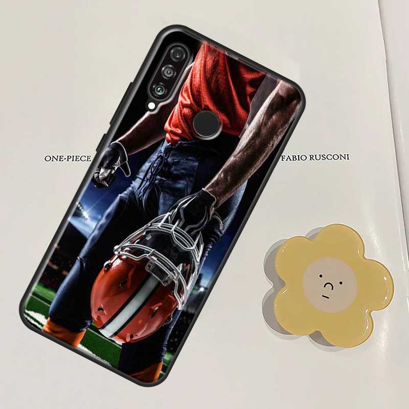 Спорт Американский Футбол Для Huawei Nova Y60 Y70 Y90 Y61 Y91 3i 7i 8i 11i Nova 11 9 10 SE P20 P40 Lite P30 Pro Чехол