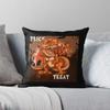 Decorative Home Pillow Case Cushion Covers Black X Modern Living Room Sofa Bed Halloween Fear