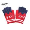 Breathable Acrylic Gloves for Outdoor Play 1 Pair Kids Winter Gloves, Cozy Thick Lined Mittens with Childrens Thermal Wear Severe Cold Cute
