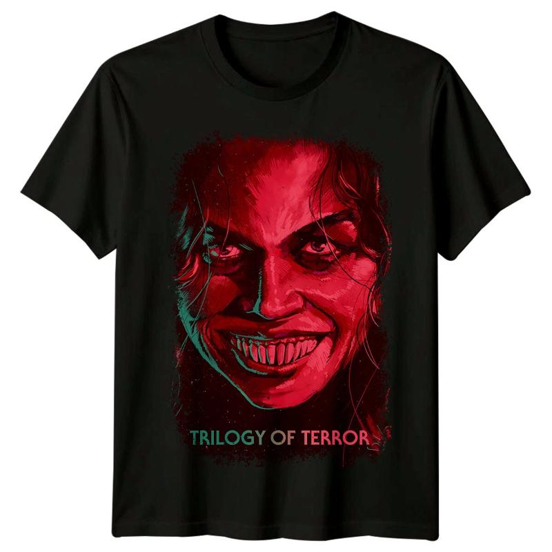 Trilogy Of Terror () Movie Poster Inspired Tshirt Retro S Tee Unisex