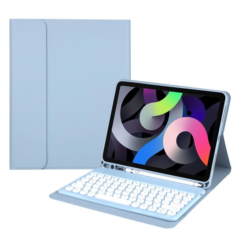 IPad 10.9 Inch Bluetooth Keyboard Case With Touchpad Support 10th Gen Slim Folio Cover Auto Sleep/Wake