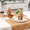 Soft Textured Napkins for Restaurants Imitation Linen Cloth Napkin, Washable Fabric 18 x Stain Resistant Parties Inch Square Napkin Weddings