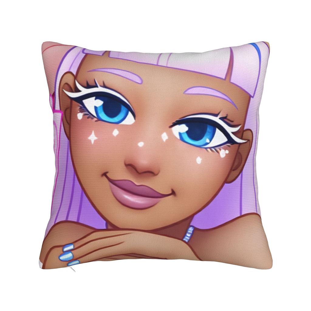 Girls Game Royale High Pillow Case Cute Funny Pillow Cover Comfy Pillowcases For Sofa Couch Bed Living Room