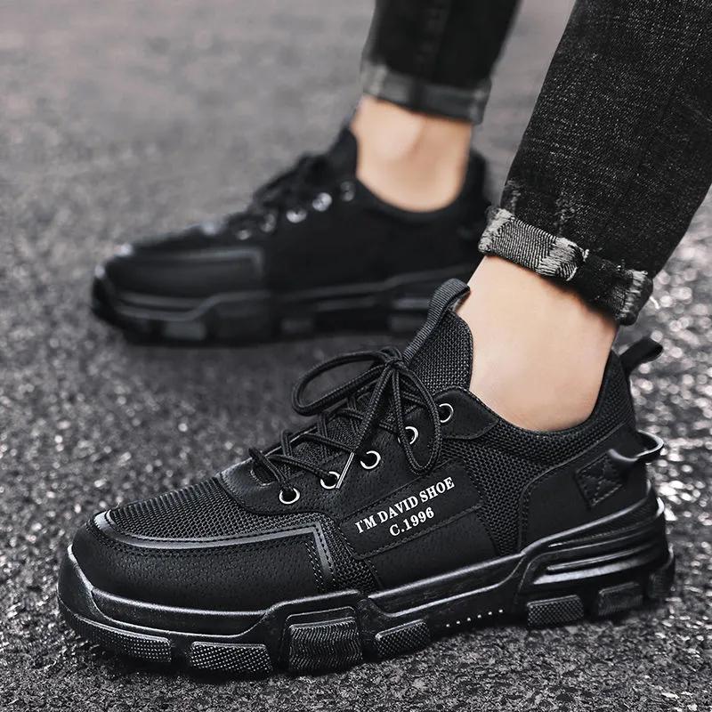 Мужские легкие водонепроницаемые противоскользящие кроссовки, уличные летние дышащие повседневные кроссовки, высококачественная походная обувь