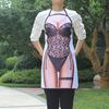 Funny Sexy Apron Kitchen Digital Printed Cooking Barbecue Dinner BBQ Uniform
