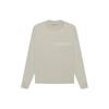 Essentials Graphic Long Sleeve T-Shirt Men Tops Smoke-Grey ESSLTLE2011MJ