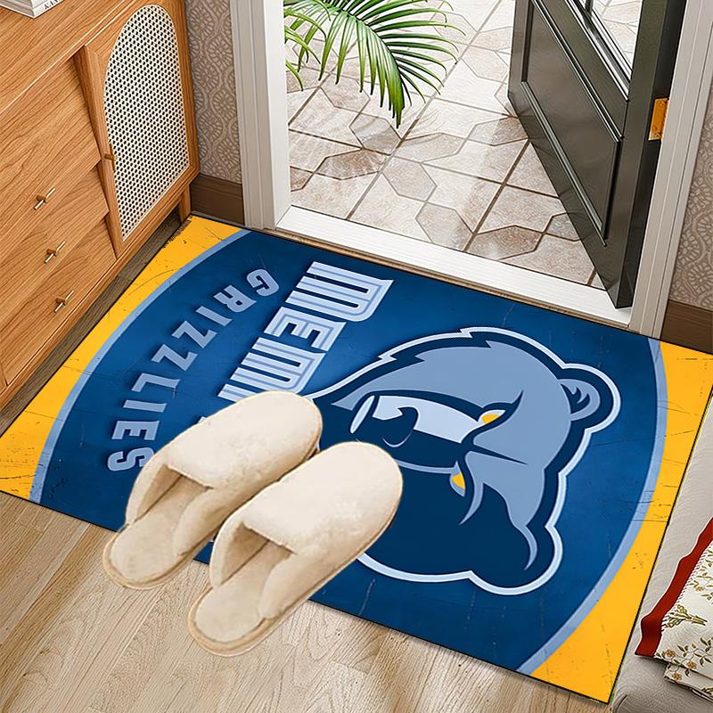 Grizzly Marks Logo Design Rug Office Carpet Non-Slip Mat, Chair Rug Floor Covering for Gaming, Bedroom, Living Room , Home Decor Christmas Gift