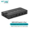 4-портовый HDMI KVM-переключатель MT-viki с настольным контроллером