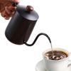 600ml Coffee Hand Brew Pot Heated long spout kettle stainless steel coffee drip coffee Kettle For Home Camping And Travel Use