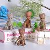 Mini Miniature Model Groot Anime Figure Home Decoration Accessories Car Hanging Pendants Desktop Decoration Ornament Crafts 5cm