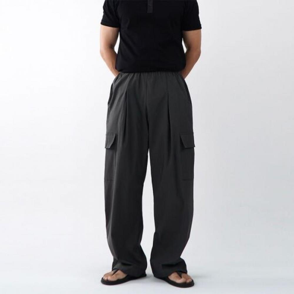 Onl Cargo Nylon Wide Pants Balloon Pants Ice Pants