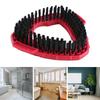 Mop Head Replacement Shower Floor Scrubber Stiff Bristle Design Easy To Install Triangle Cleaning Brush Head for Vileda O-Cedar