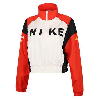 Женские спортивные куртки Sail White/Passion Red/Black Воротник-стойка Умеренная Другое IH8479-133