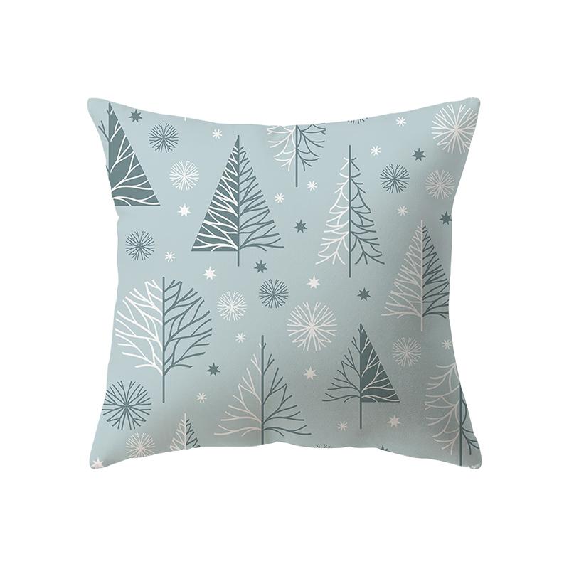 Рождественская тема Рождественские украшения с принтом наволочка для дома, гостиной, украшения дивана, подушка, наволочка