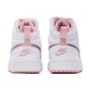 Nike Court Borough 2 Mid White Pink Glaze GS CD7782-105