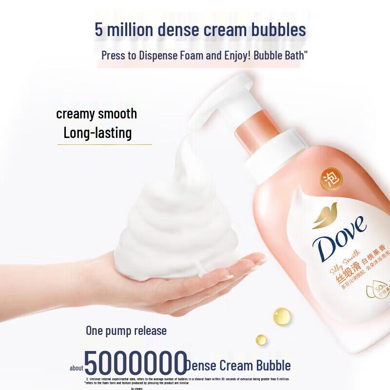 DOVE Гель для душа с ароматом белого персика