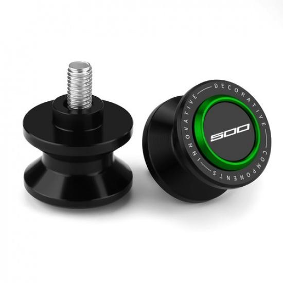 For Kawasaki Ninja 500 2024 2025 CNC Swingarm Spool Sliders Stand Screws Bobb