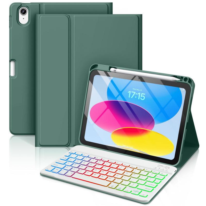 Чехол-клавиатура Bluetooth для Huawei MatePad SE11 с отсеком для стилуса и 7-цветной подсветкой