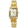 Casio Стандартные женские часы LTP-V007G-9E с золотым металлическим ремешком